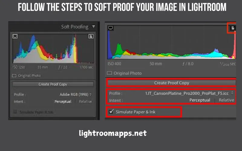 Soft Proof your Image