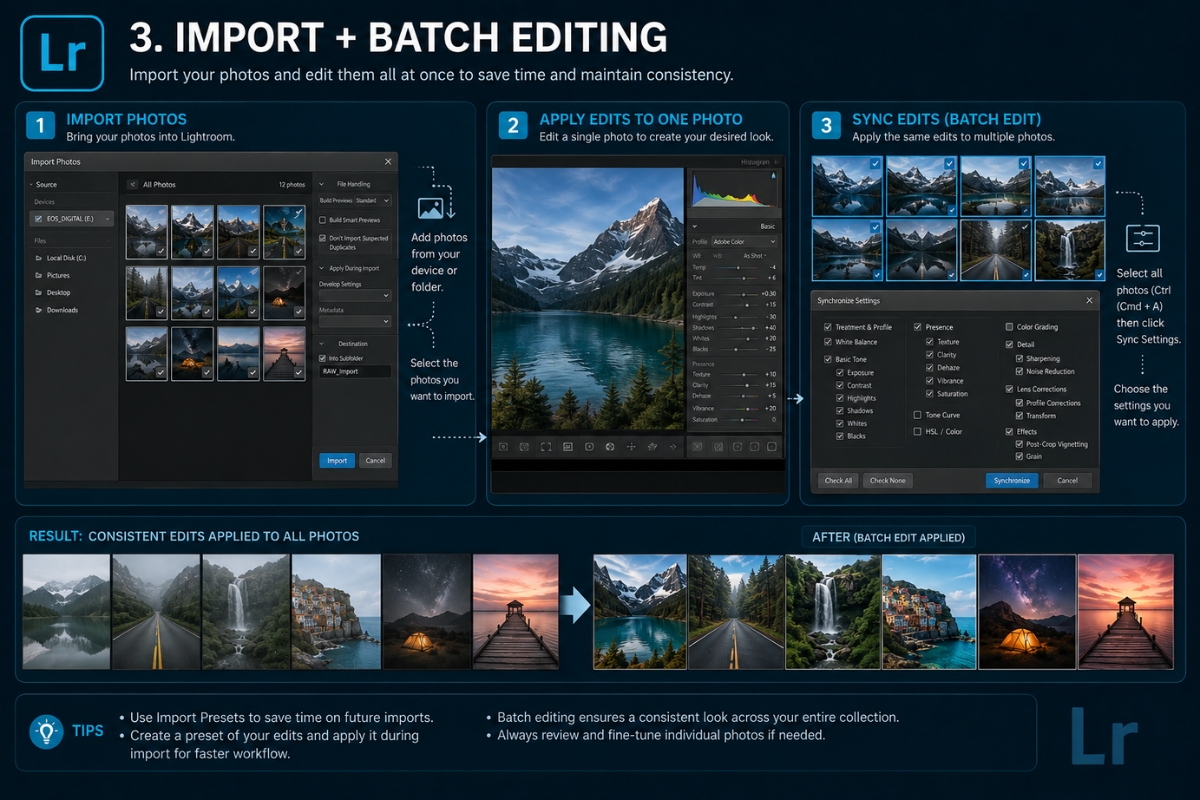 Importing Images to Lightroom
