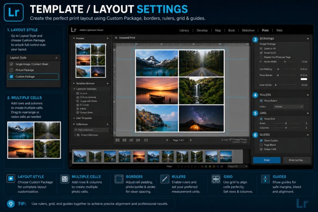 Template/Layout Setting