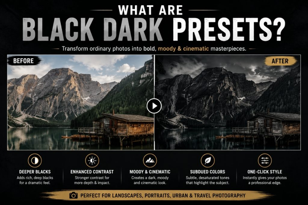 Black Dark Presets